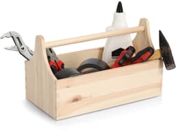 Zeller Present Werkzeugbox | Holztöne
