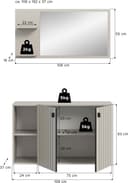 Home affaire Garderoben-Set TATIO | Weiß 5