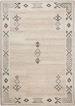 THEKO Royal Berber Wollteppich | Beige
