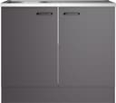 OPTIFIT Spülenschrank OPTImulti | Grau 2