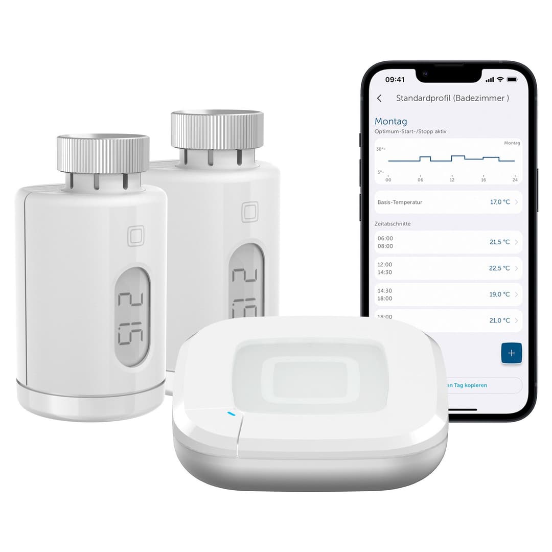 Homematic IP Heizkörperthermostat Starter Set Heizen-pure | Weiß