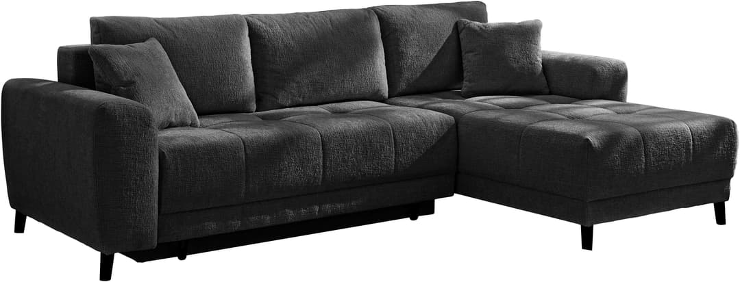 Jockenhöfer Gruppe Ecksofa Beverly L-Form | Grau