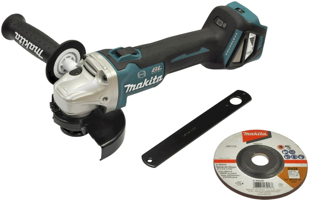 Makita Akku-Winkelschleifer DGA513Z | Blau