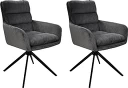 byLIVING Esszimmerstuhl Pura | Grau