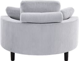 ATLANTIC home collection Loveseat Ravi | Grau