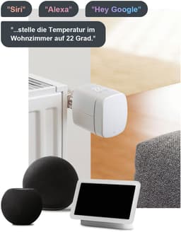 EVE Heizkörperthermostat Thermo (Matter) | Weiß