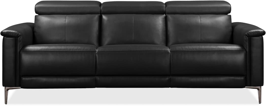 OTTO home 3-Sitzer LUND | Schwarz