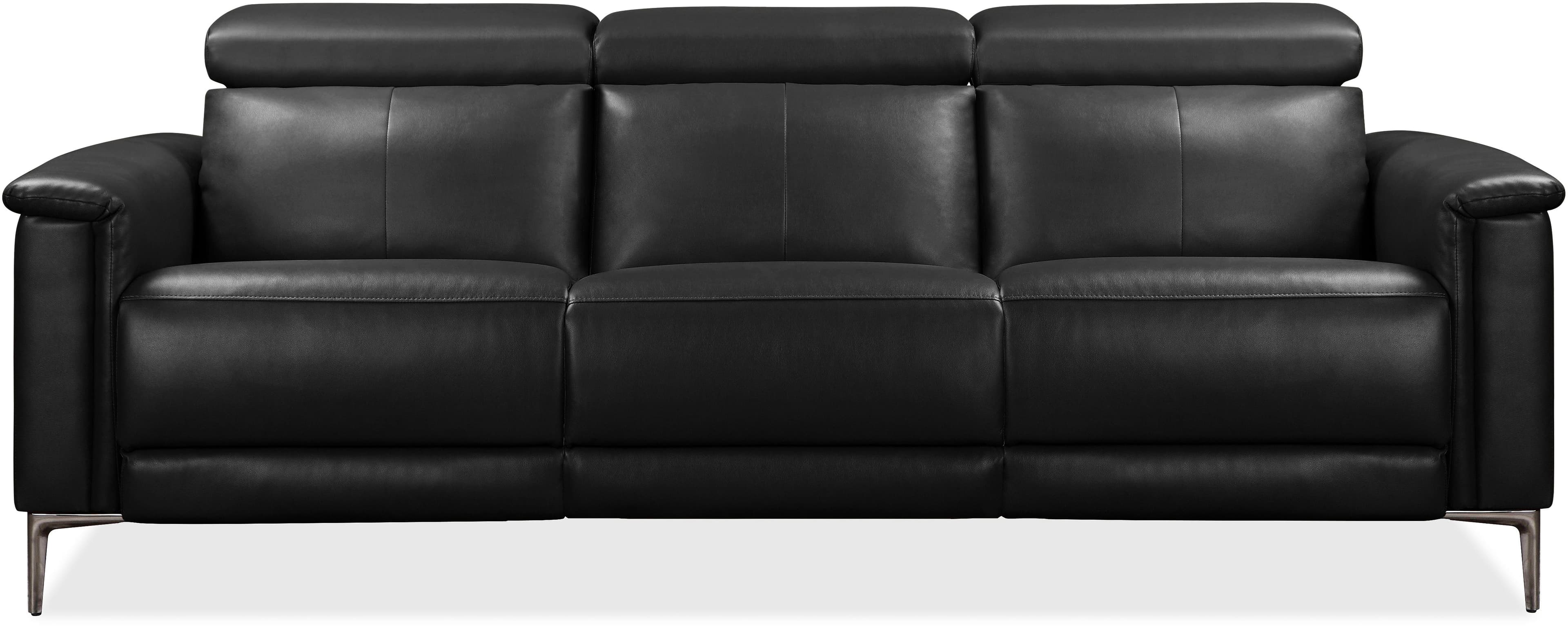 OTTO home 3-Sitzer LUND | Schwarz