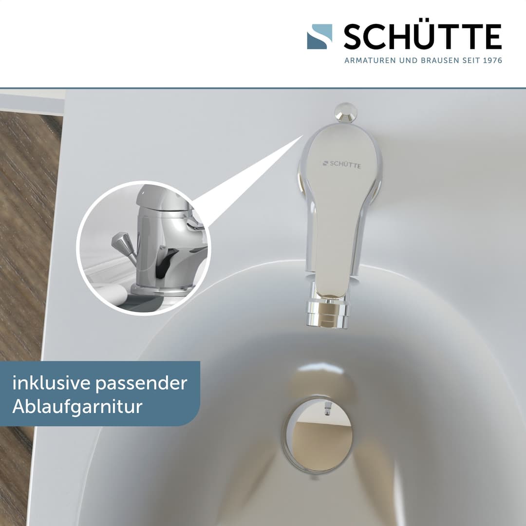 Schütte Bidetarmatur Athos | Silber