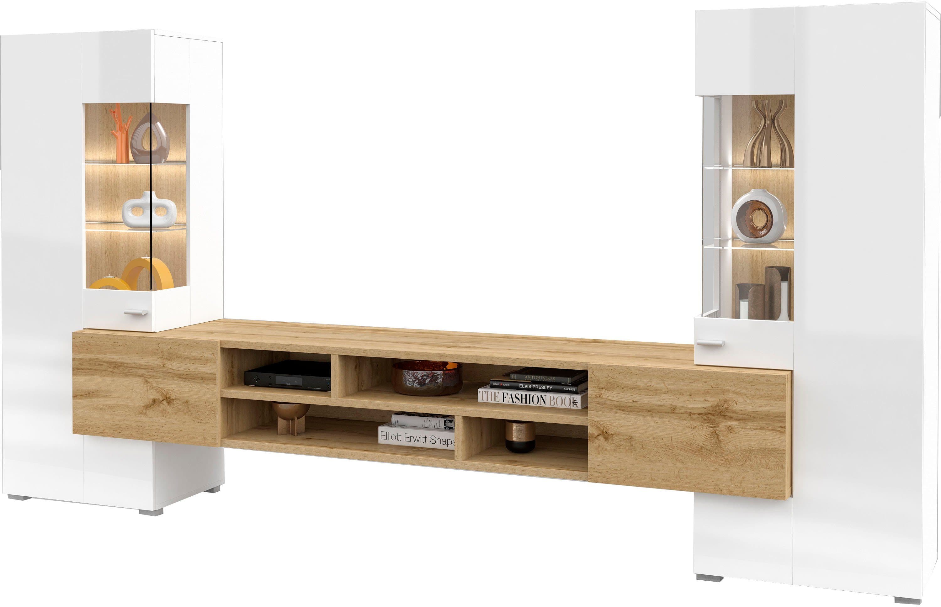 Home affaire Wohnwand Coby | Mehrfarbig