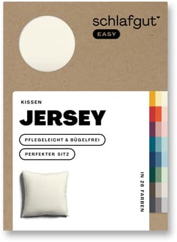 Schlafgut EASY JERSEY Kissenbezug | Gelb