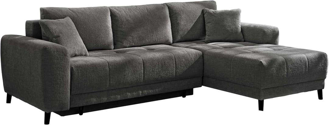 Jockenhöfer Gruppe Ecksofa Beverly L-Form | Grau