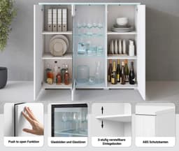 Home affaire Highboard Vera | Beige