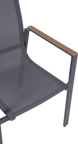 Garden Pleasure Stapelstuhl SILEA | Grau
