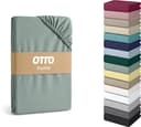OTTO home Spannbettlaken Physalis Topper COMFORT | Grün