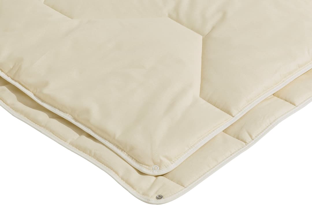 OTTO home Naturfaserbettdecke Baumwolle | Beige