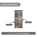 OTTO home AGORDO Kleiderschrank | Weiß 5