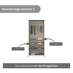 OTTO home AGORDO Kleiderschrank | Weiß