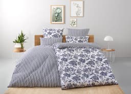 OTTO home Bettwäsche Nordby | Blau