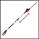 Einhell Elektro-Heckenschere GC-HH 5056 | Rot 4