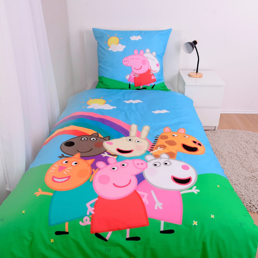 Peppa Pig Bettwäsche | Mehrfarbig