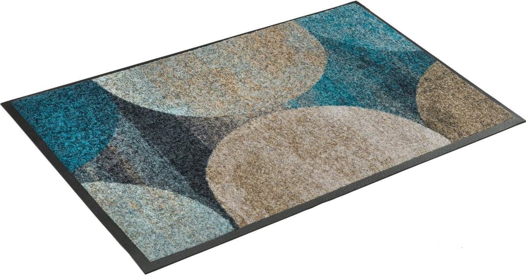 wash+dry by Kleen-Tex Fußmatte Galaxia | Blau
