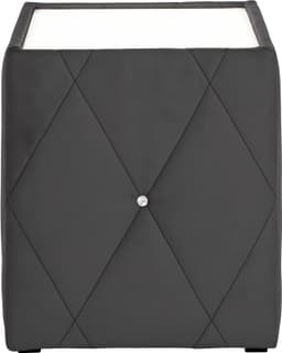 Home affaire Nachttisch Alfie | Schwarz