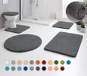 Kleine Wolke Badematte RELAX | Grau
