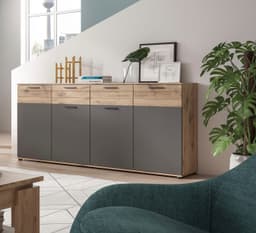 Home affaire Sideboard Riga | Holztöne