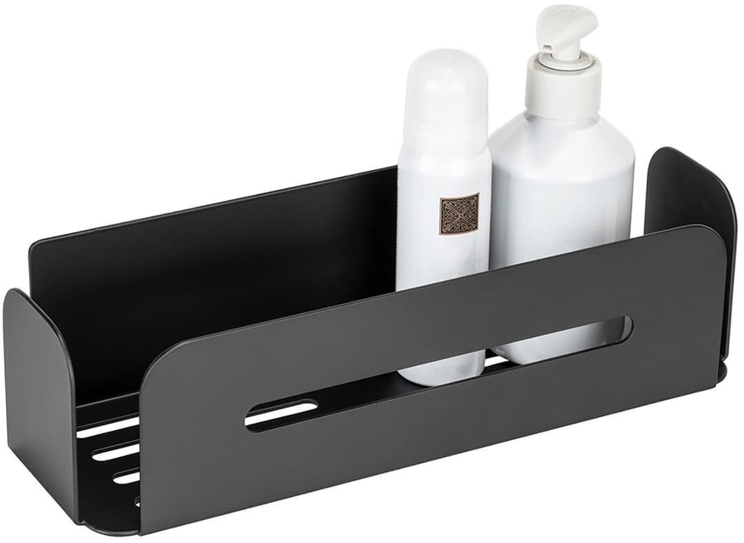 WENKO Duschregal Turbo-Loc® Bivio | Schwarz