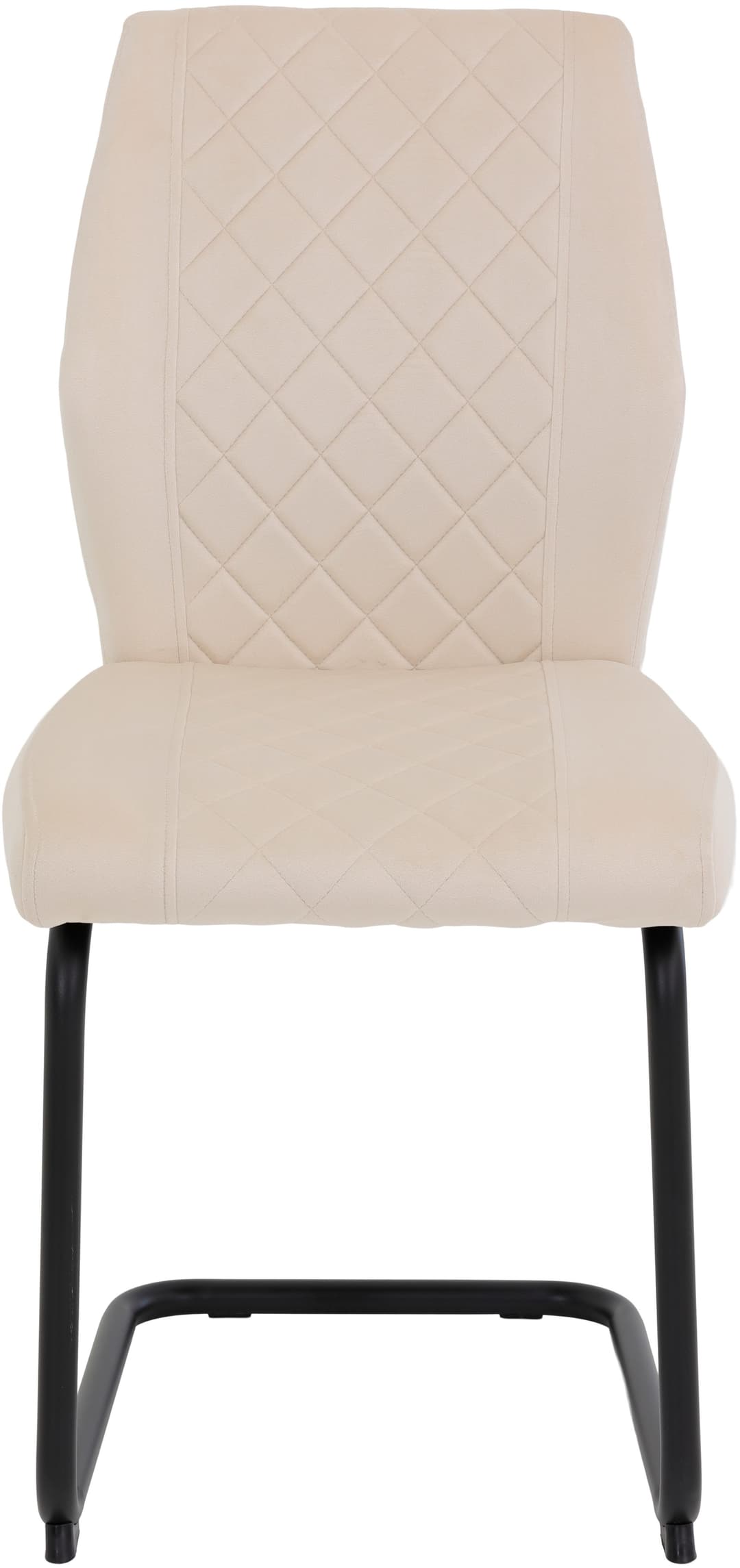 HELADALLAS Freischwinger Stuhl Set | Beige
