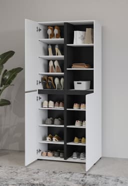 OTTO home Schuhschrank Cross | Weiß