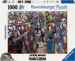 Ravensburger Puzzle Challenge, Star Wars Mandalorian, 1000 Puzzleteile