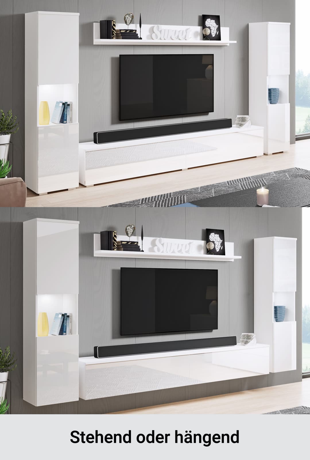 OTTO home Wohnwand PARIS | Beige