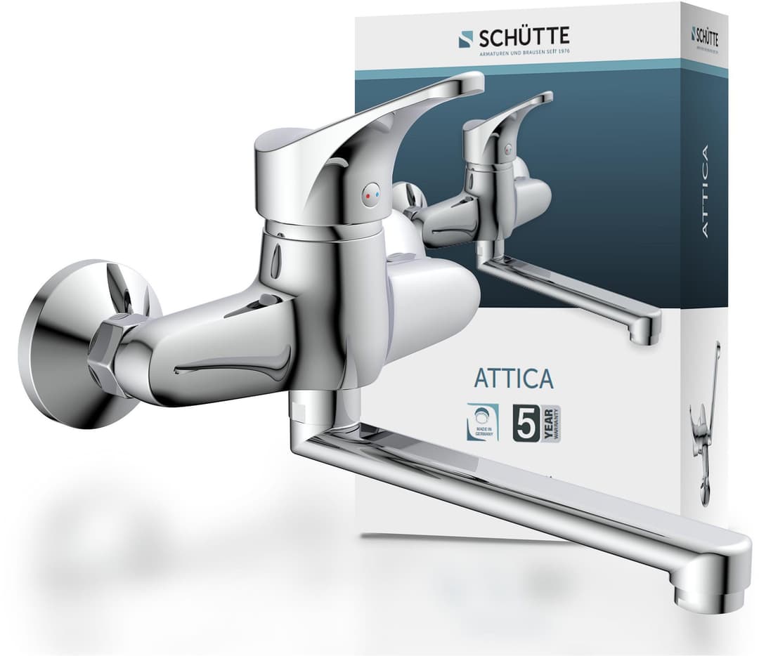 Schütte Attica Spültischarmatur | Silber