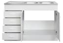 KOCHSTATION Spülenschrank KS-Elster | Weiß 2