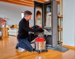 Einhell TE-AV 18/15 Li C-Solo Akku-Aschesauger | Rot