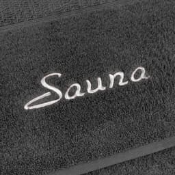 Möve for frottana Saunatuch Pearl | Grau