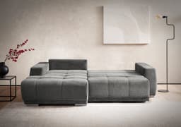 Home affaire Ecksofa Bolero L-Form | Grau