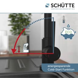 Schütte Spültischarmatur CORNWALL | Schwarz