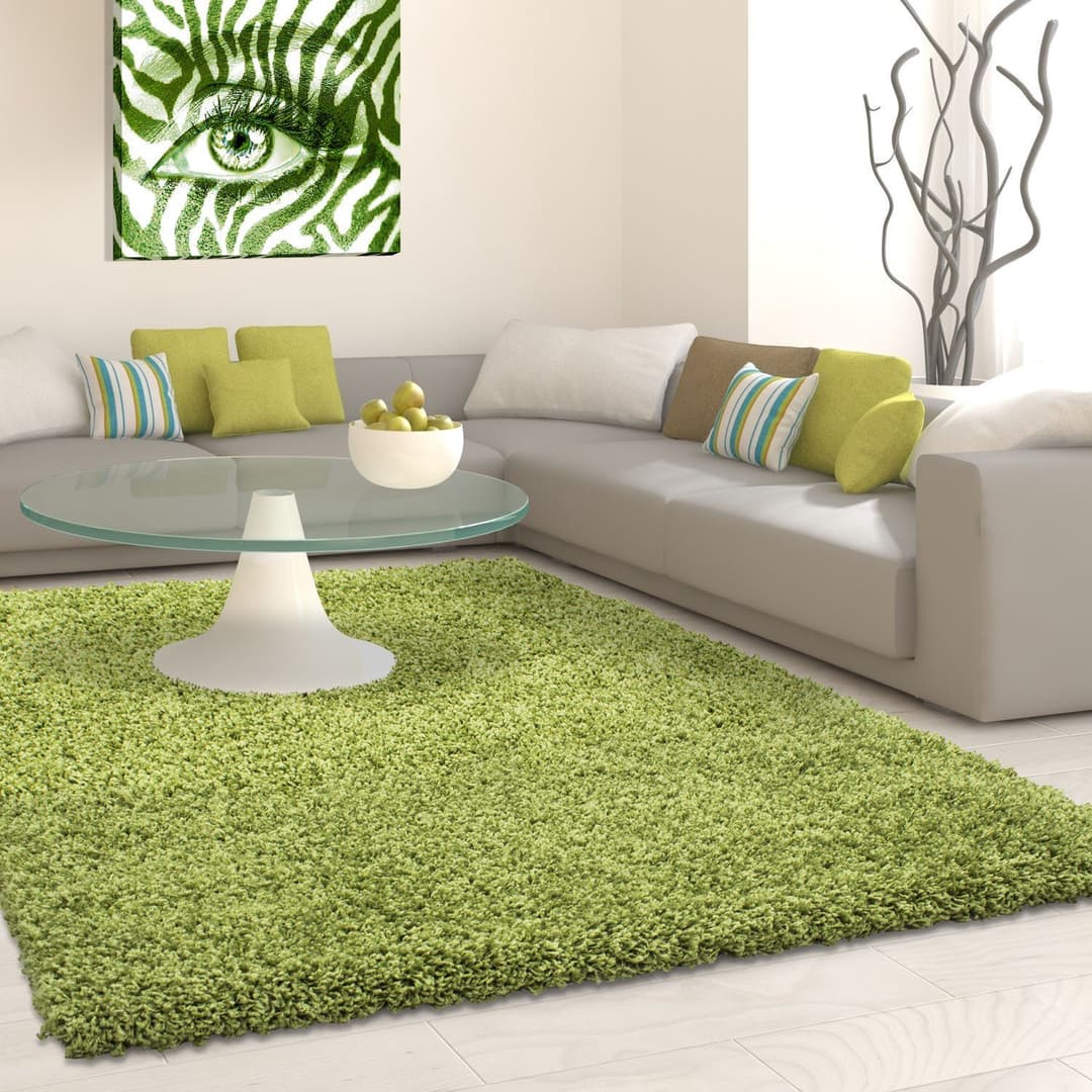 Ayyildiz Teppiche Life Shaggy 1500 | Grün