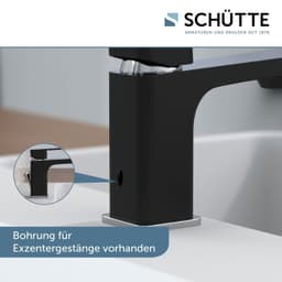 Schütte Madagaskar Waschtischarmatur | Schwarz