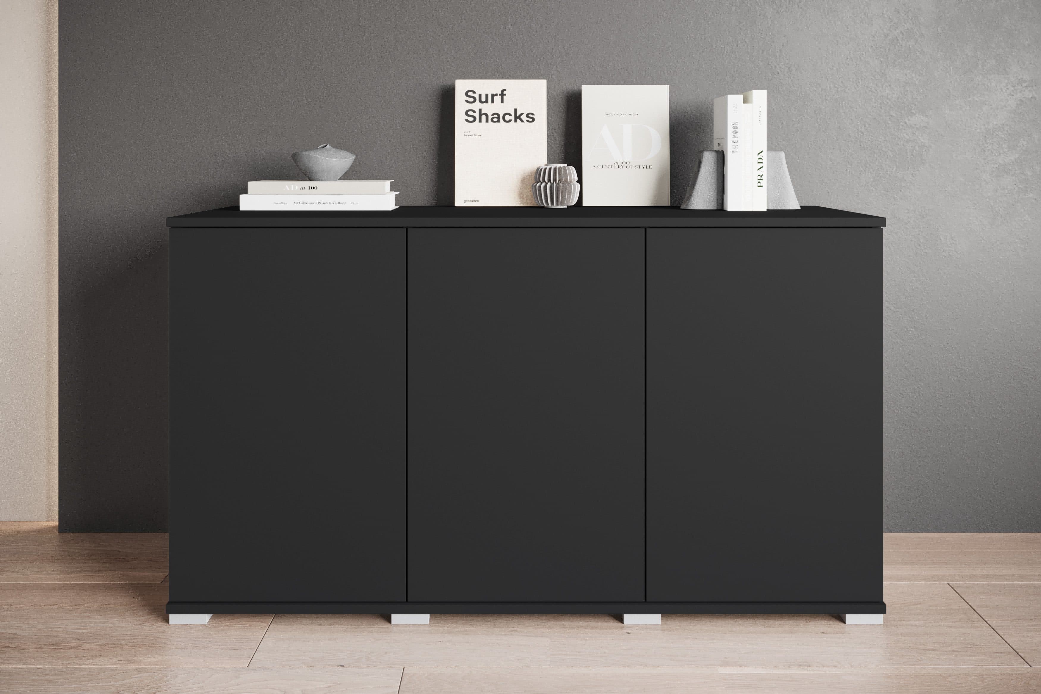 OTTO home Sideboard Kenia | Schwarz