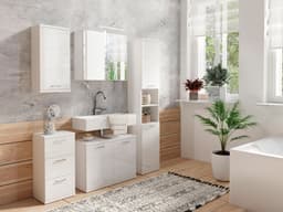 byLIVING Spiegelschrank Serie Spree | Weiß