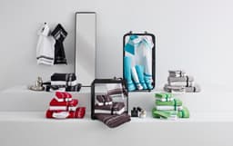 Bruno Banani Handtuch Set Maja | Schwarz