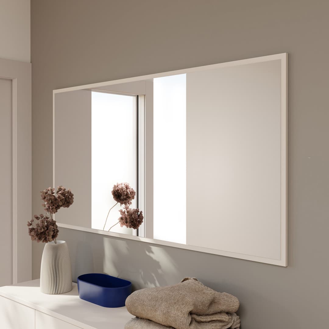 FORTE Garderobenspiegel Alice Springs | Beige