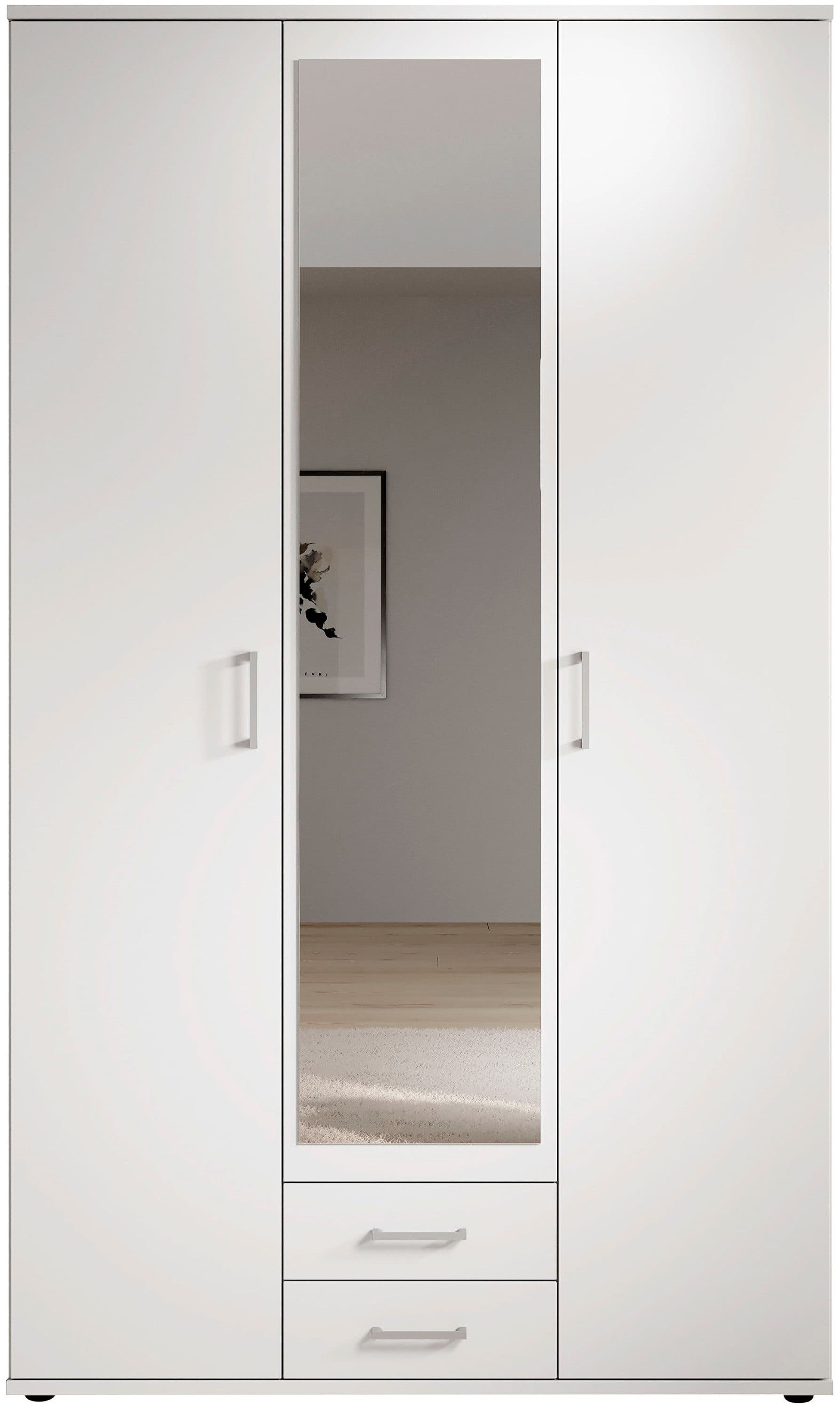 Schlafkontor Kleiderschrank Karl | Weiß