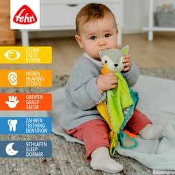 Fehn Schmusetuch DoBabyDoo Fuchs Deluxe | Mehrfarbig