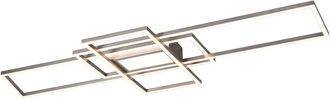 TRIO Leuchten LED Deckenleuchte MILA | Silber