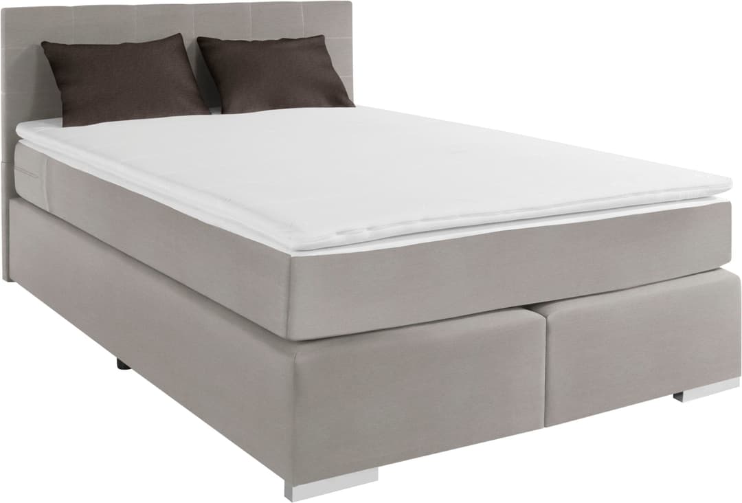COTTA Boxspringbett Simba | Grau